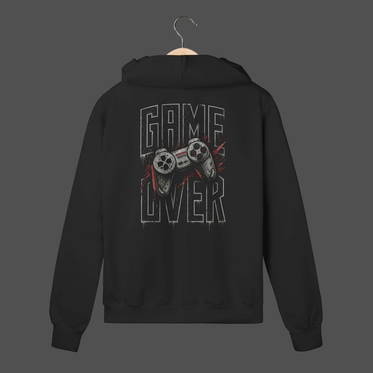 Nome do produto: Moletom C/ Zíper Prime | Game Over