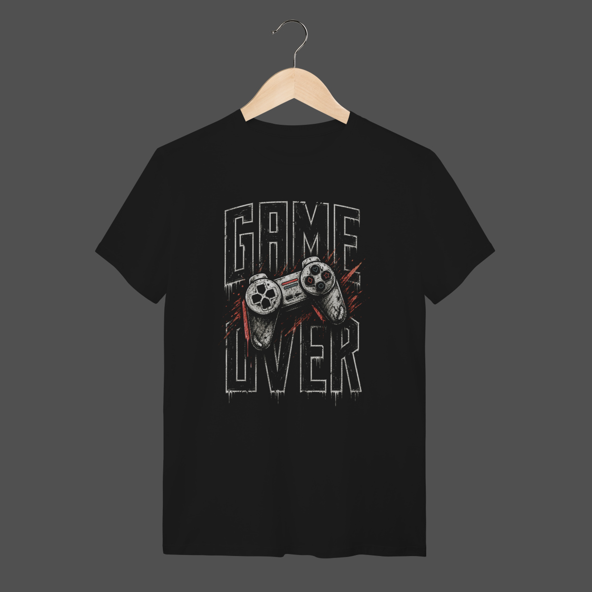 Nome do produto: Camiseta Quality | Game Over