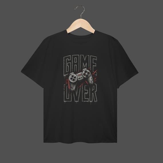 Camiseta Plus Size | Game Over