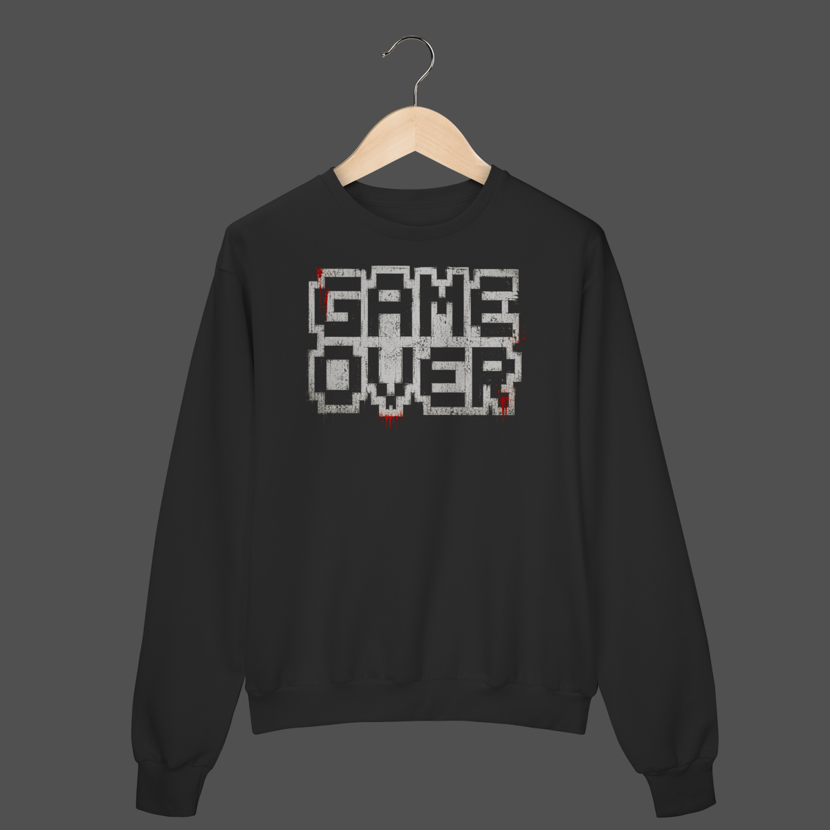 Nome do produto: Moletom Fechado Prime | Game Over