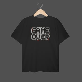 Camiseta Plus Size | Game Over
