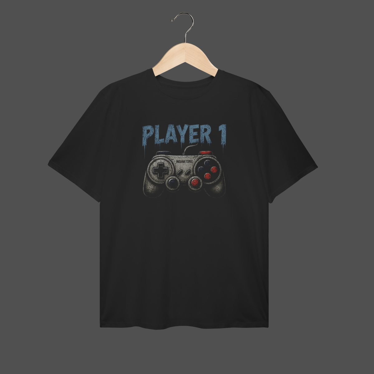 Nome do produto: Camiseta Plus Size | Player 1
