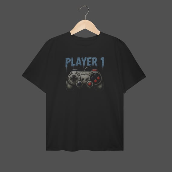 Camiseta Plus Size | Player 1