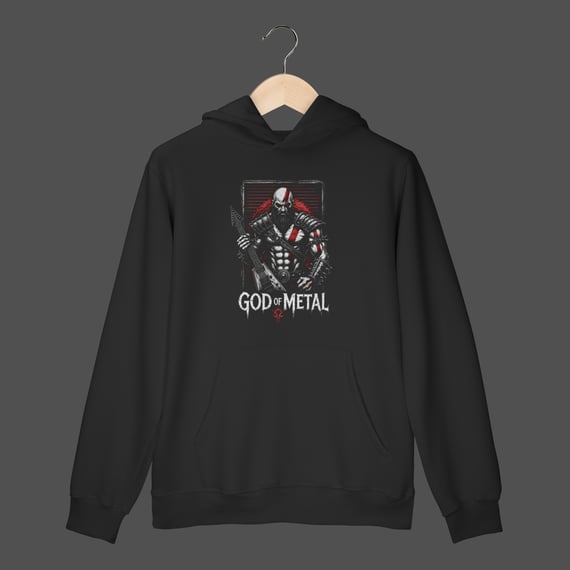 Moletom Canguru Prime | God Of Metal