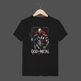 Nome do produto Camiseta Quality | God Of Metal
