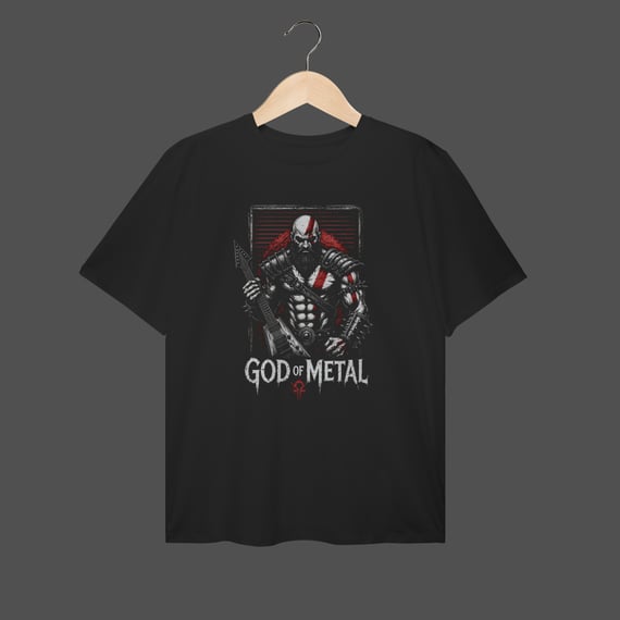 Camiseta Plus Size | God Of Metal