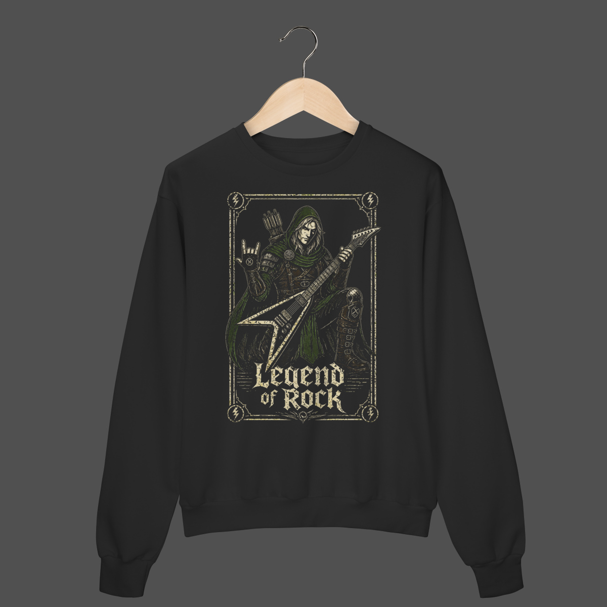 Nome do produto: Moletom Fechado Prime | Legend Of Rock