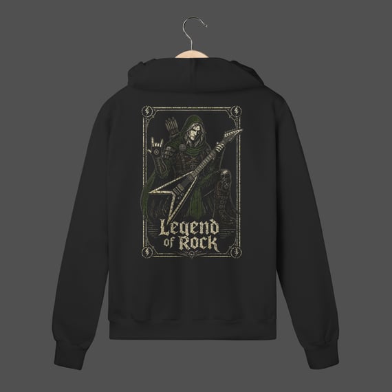 Moletom C/ Zíper Prime | Legend Of Rock