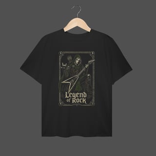 Nome do produto Camiseta Plus Size | Legend Of Rock