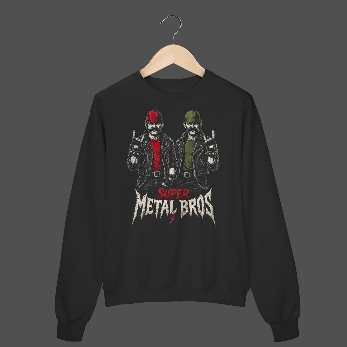 Nome do produto: Moletom Fechado Prime | Super Metal Bros