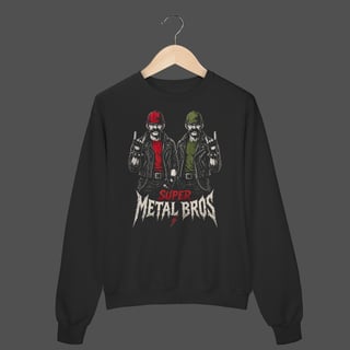 Nome do produto Moletom Fechado Prime | Super Metal Bros