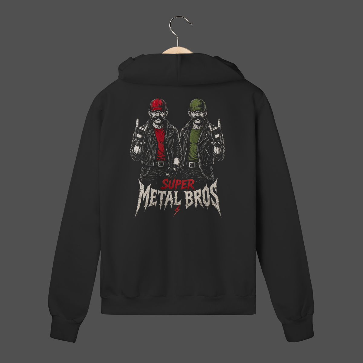 Nome do produto: Moletom C/ Zíper Prime | Super Metal Bros