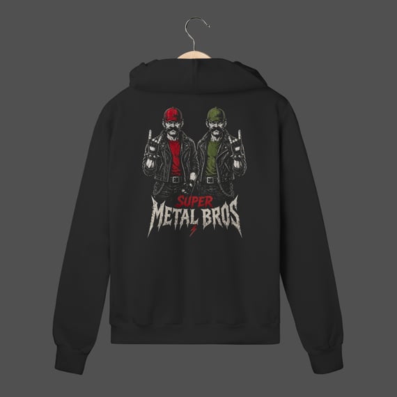 Moletom C/ Zíper Prime | Super Metal Bros