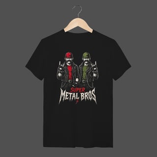 Nome do produto Camiseta Quality | Super Metal Bros
