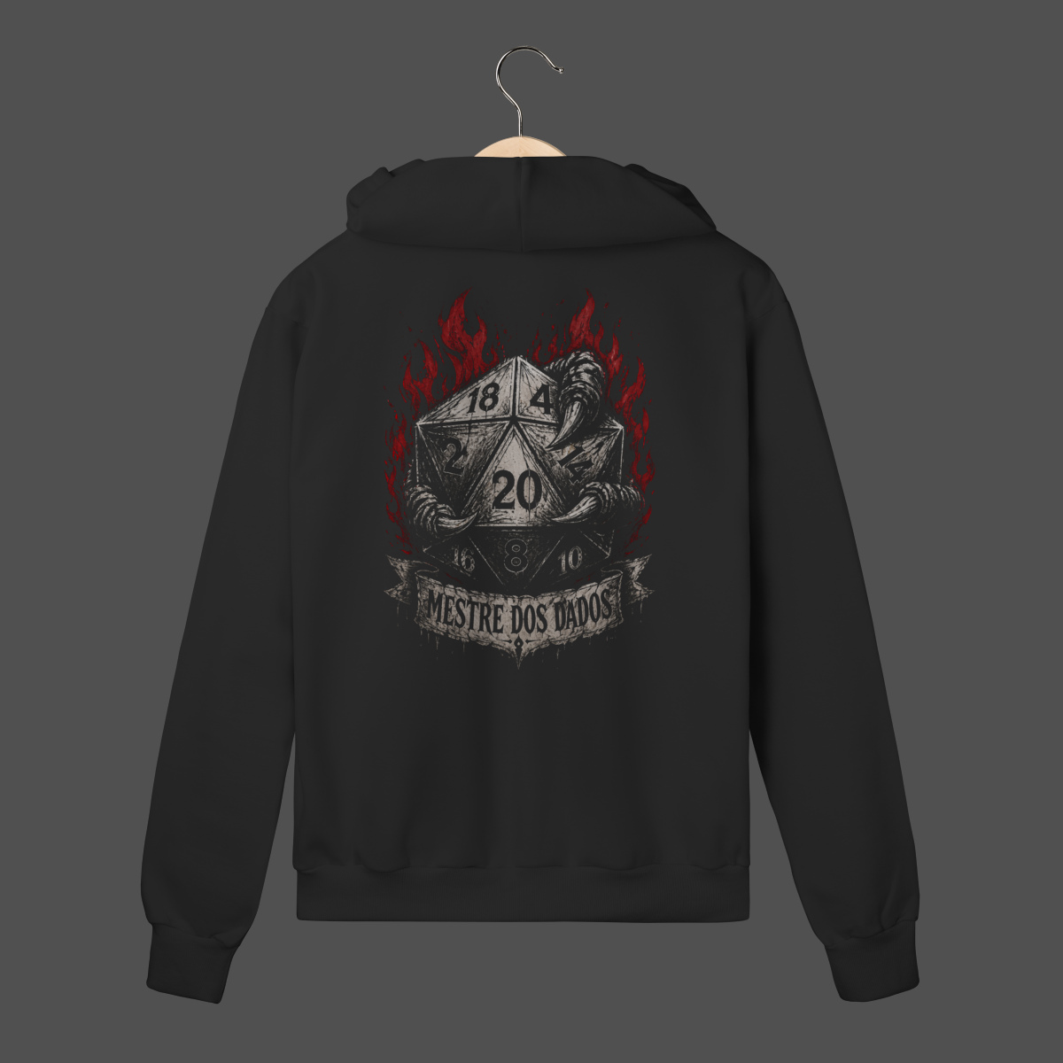 Nome do produto: Moletom C/ Zíper Prime | Mestre dos Dados