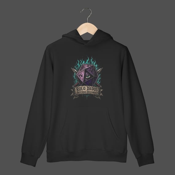 Moletom Canguru Prime | Rolo Dados - Destruo Destinos!