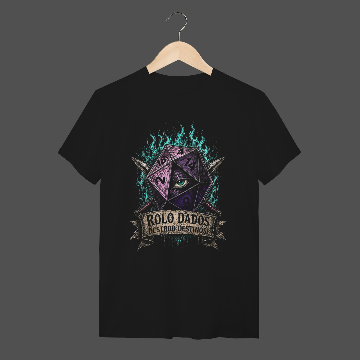 Nome do produto: Camiseta Quality | Rolo Dados - Destruo Destinos!