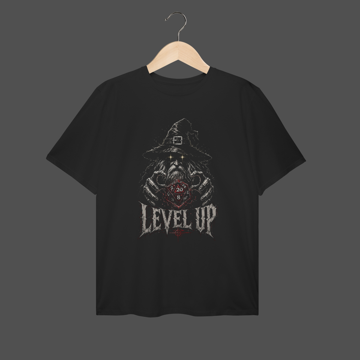 Nome do produto: Camiseta Plus Size | Level Up
