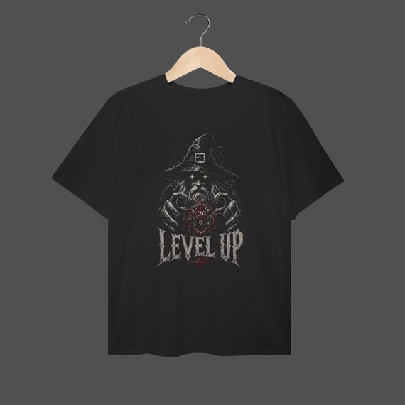 Camiseta Plus Size | Level Up
