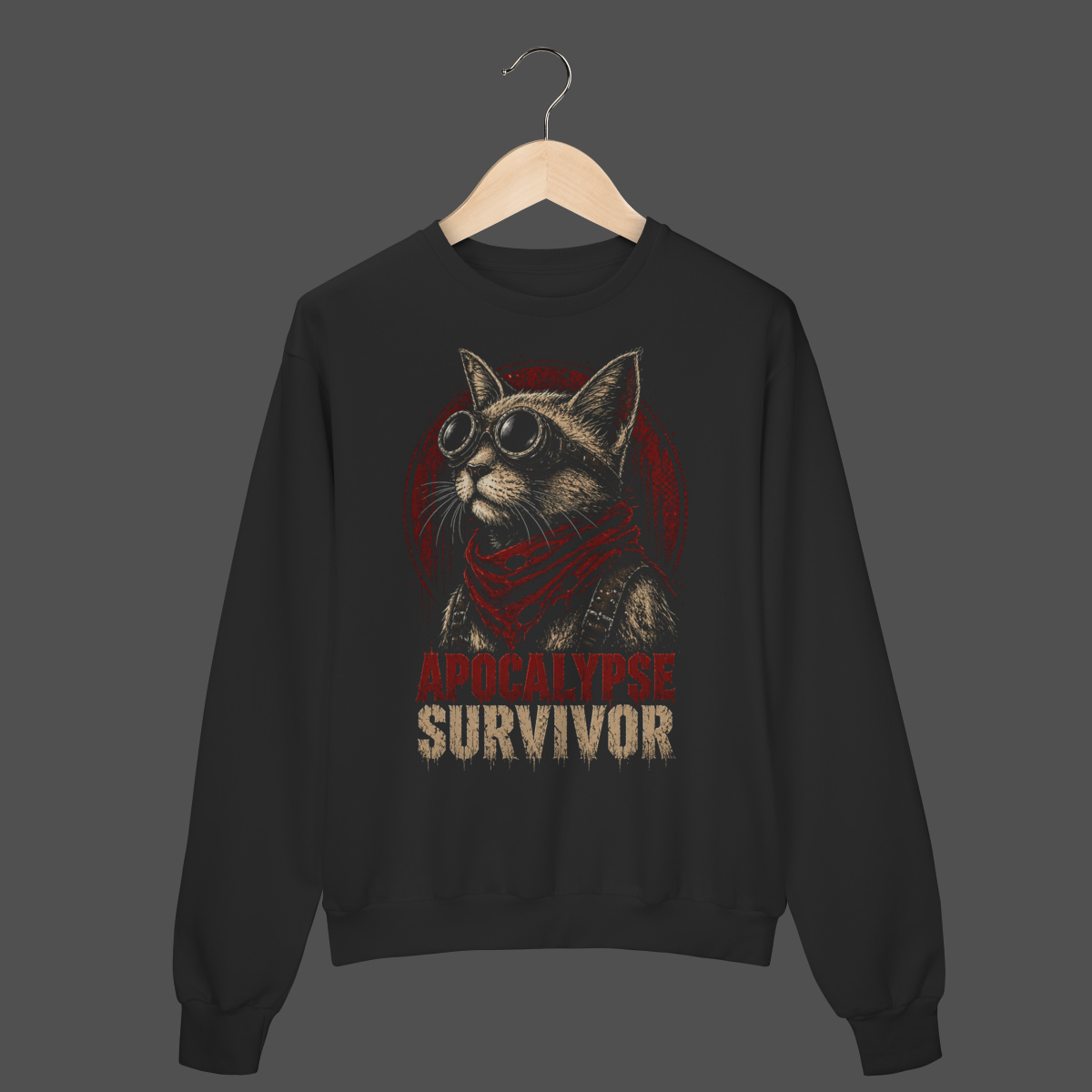 Nome do produto: Moletom Fechado Prime | Apocalypse Survivor