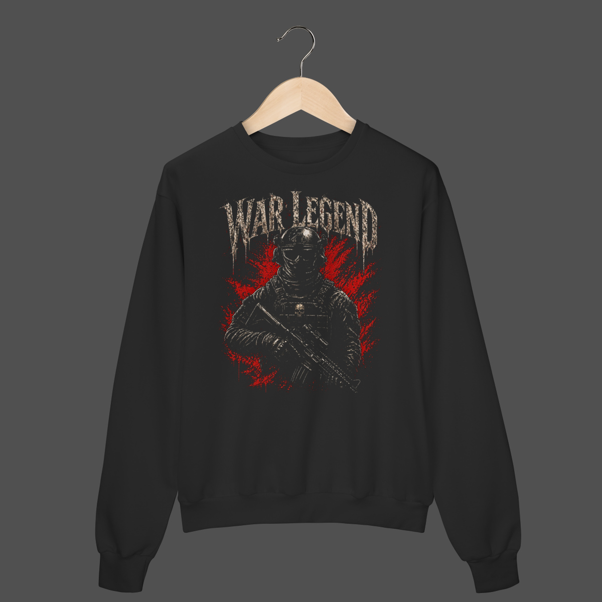 Nome do produto: Moletom Fechado Prime | War Legend