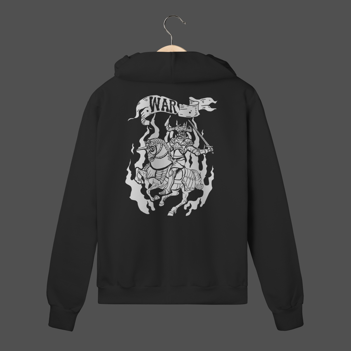 Nome do produto: Moletom C/ Zíper Prime | War – Horseman of the Apocalypse