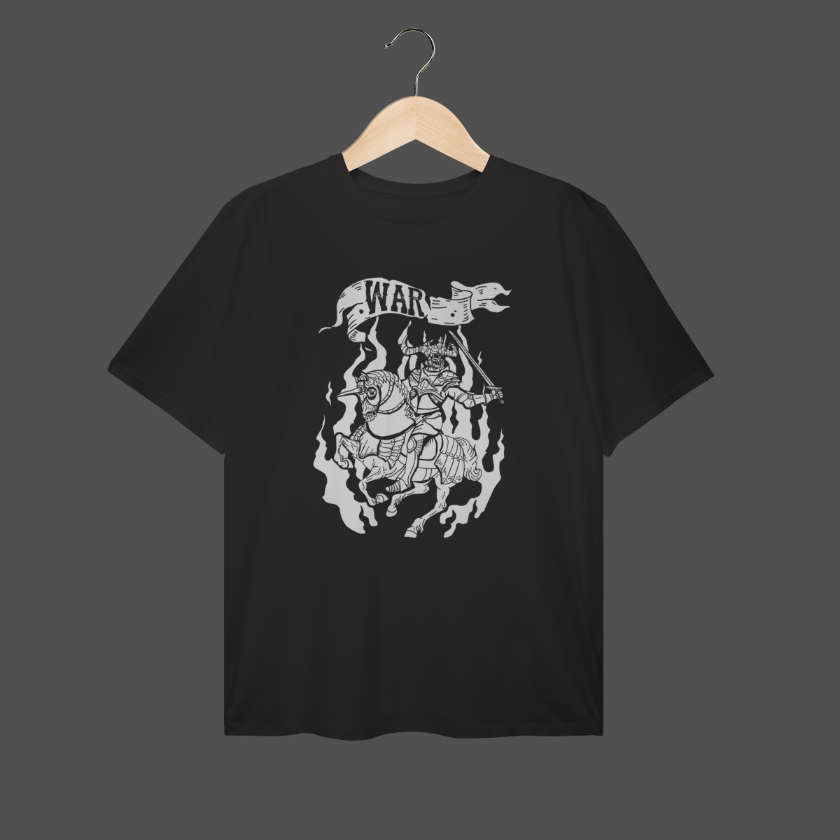 Nome do produto: Camiseta Plus Size | War – Horseman of the Apocalypse