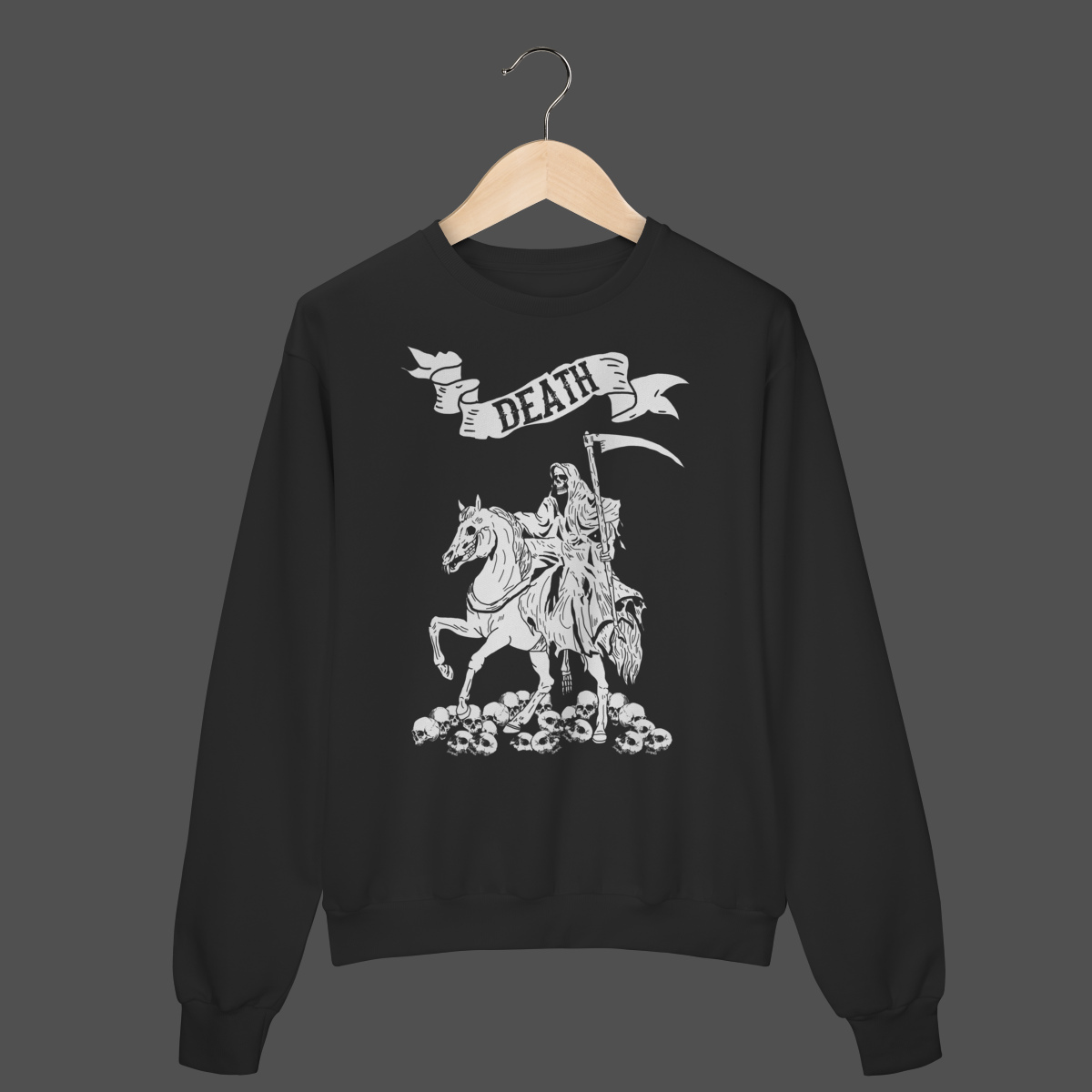 Nome do produto: Moletom Fechado Prime | Death – Horseman of the Apocalypse