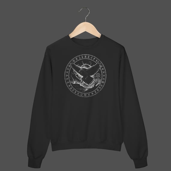 Moletom Fechado Prime | Corvo de Odin