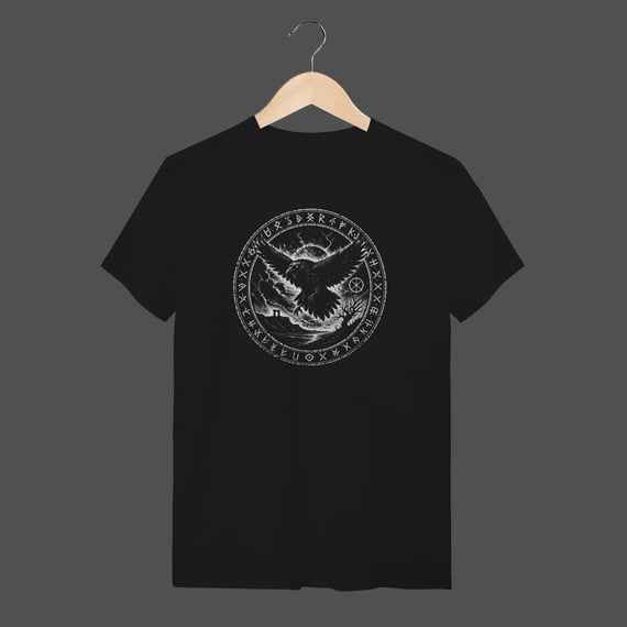Camiseta Quality | Corvo de Odin