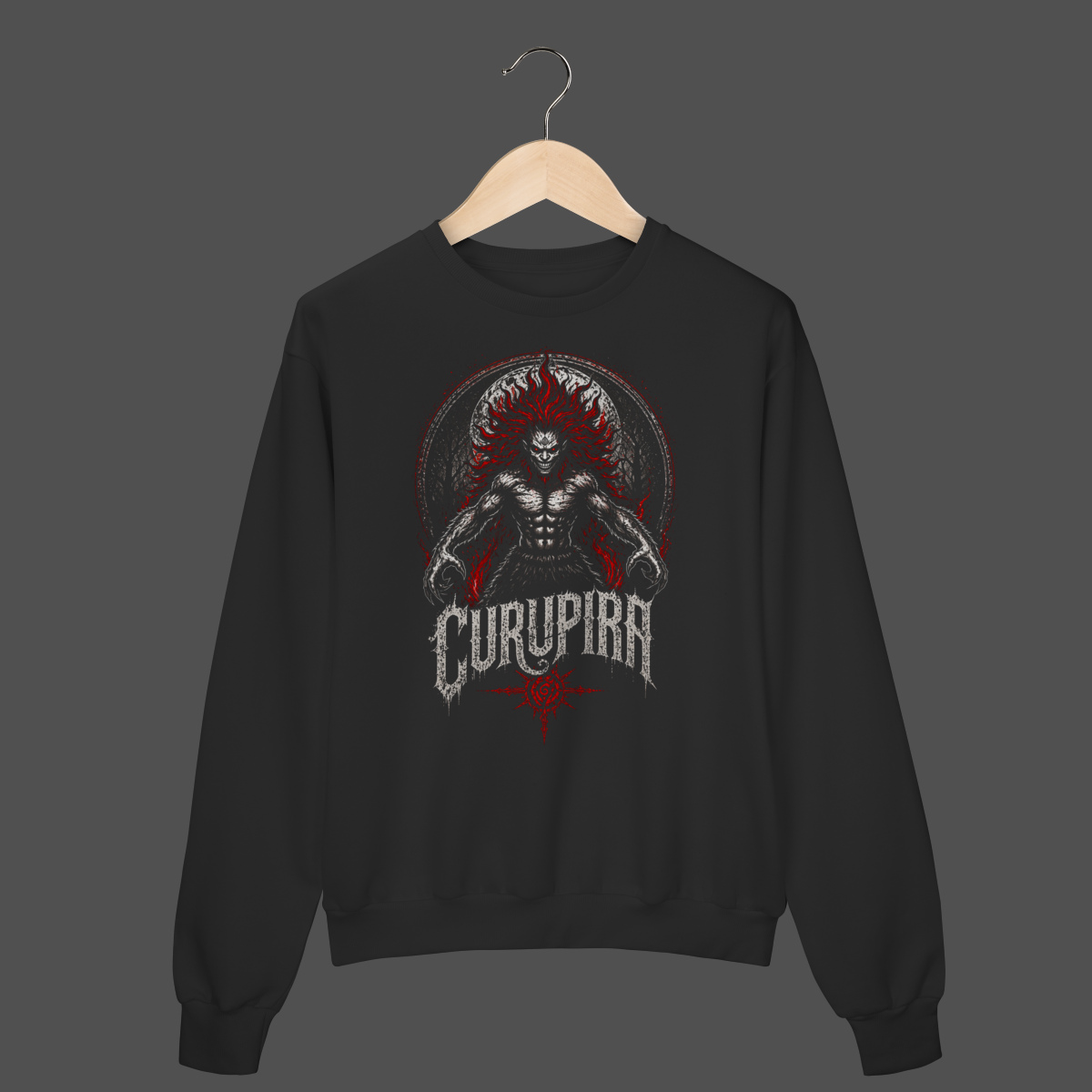 Nome do produto: Moletom Fechado Prime | Curupira