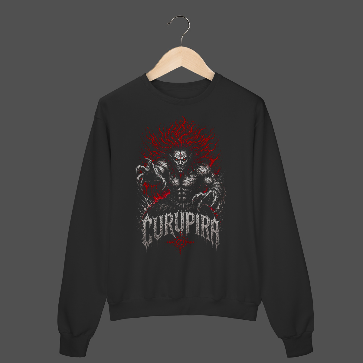 Nome do produto: Moletom Fechado Prime | Curupira