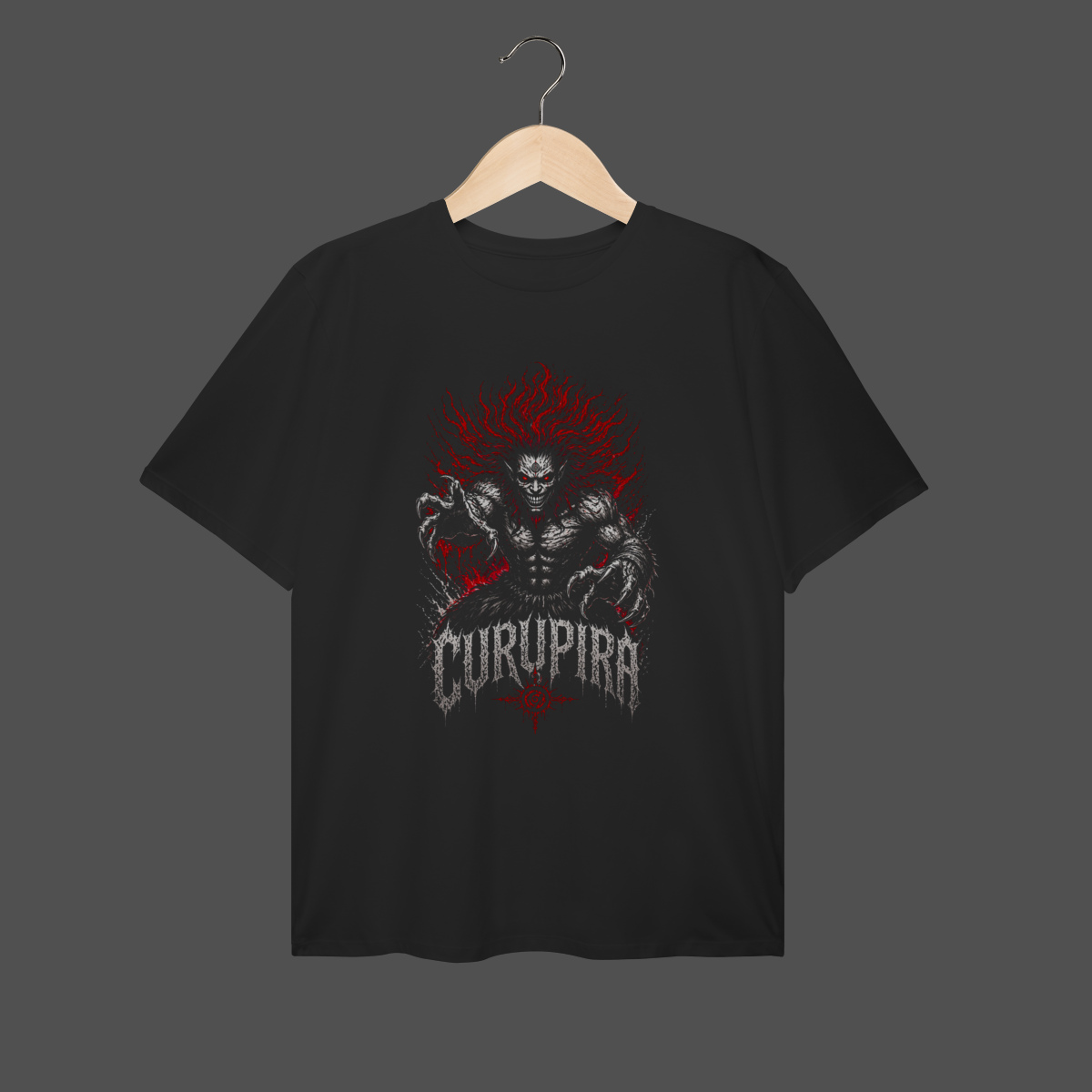 Nome do produto: Camiseta Plus Size | Curupira