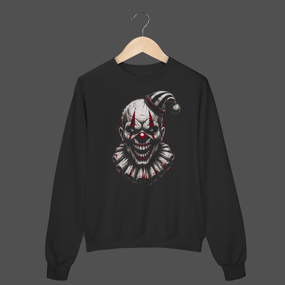 Nome do produto: Moletom Fechado Prime | Terror Clown