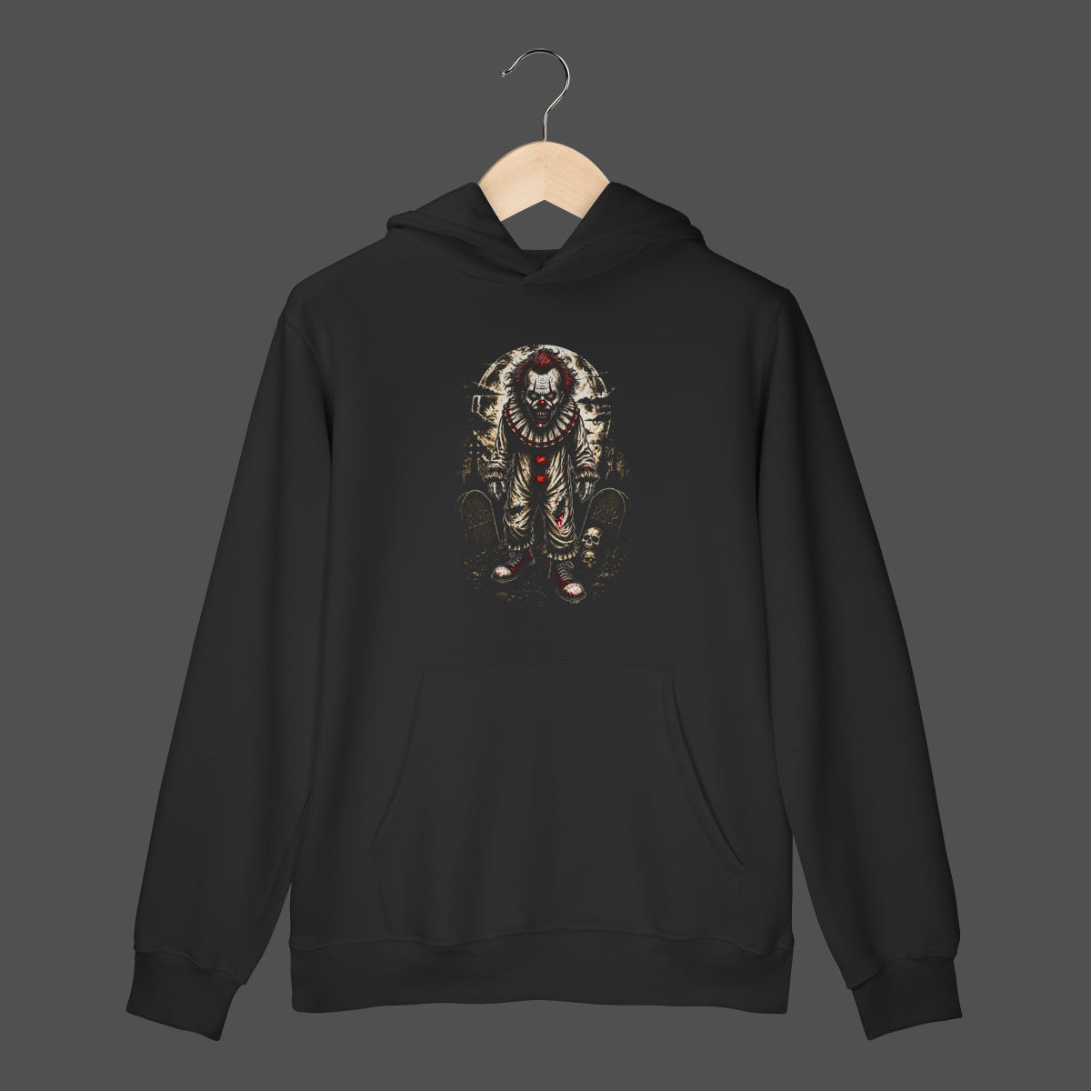 Nome do produto: Moletom Canguru Prime | Killer Clown