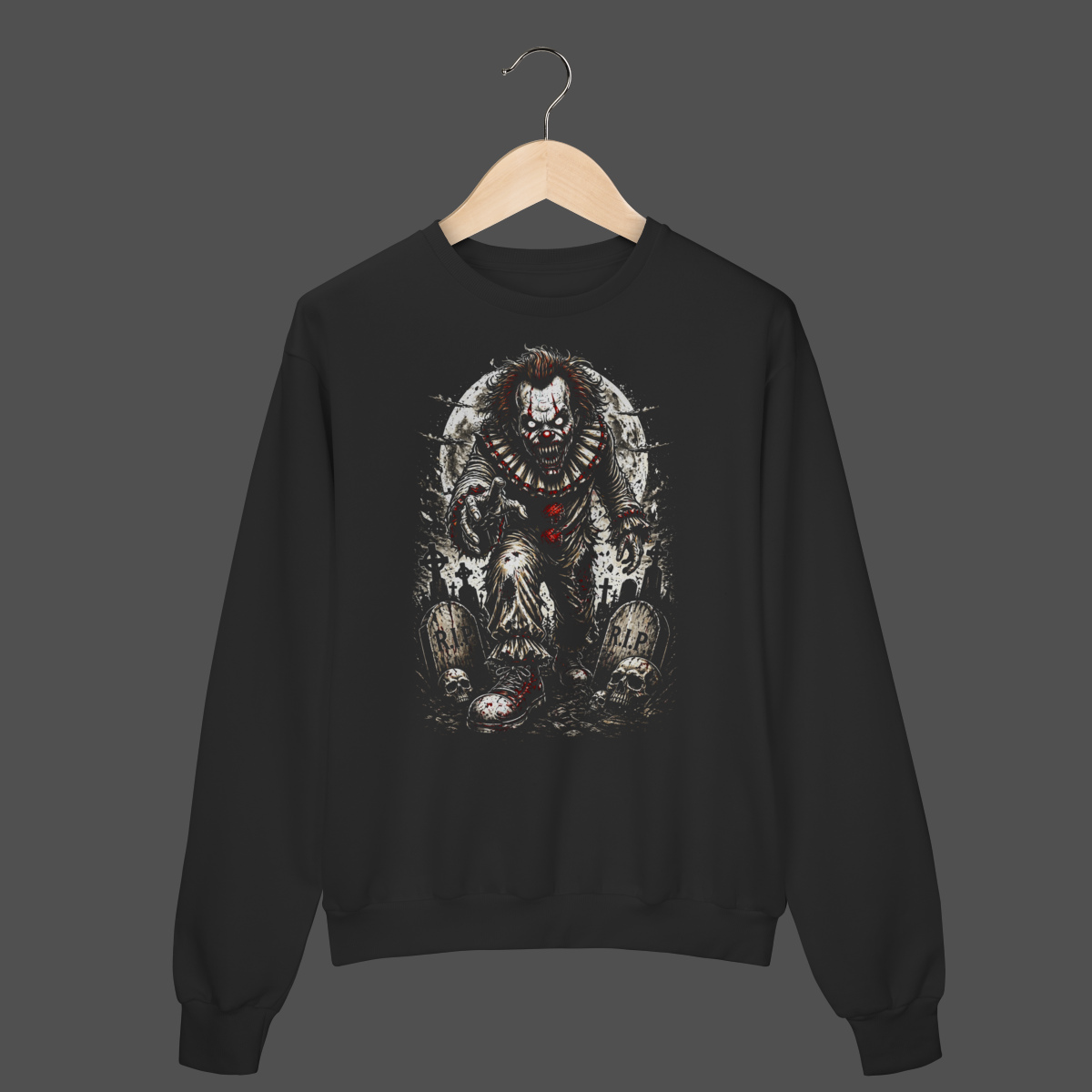 Nome do produto: Moletom Fechado Prime | Killer Clown