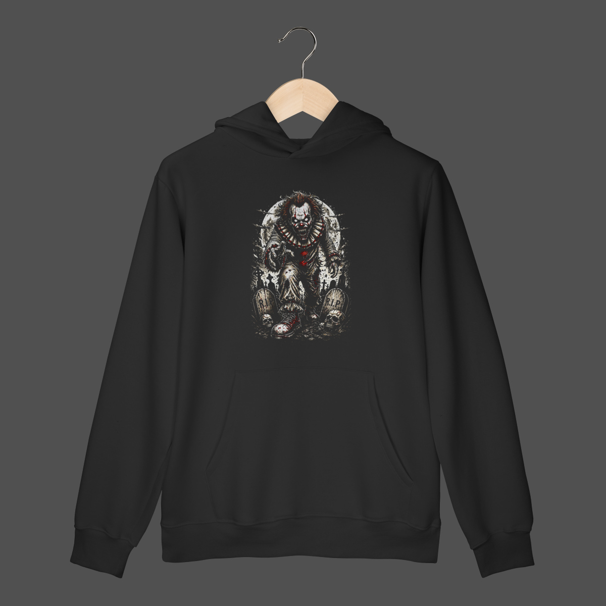 Nome do produto: Moletom Canguru Prime | Killer Clown