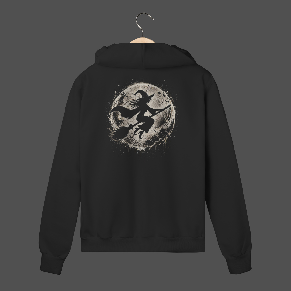 Nome do produto: Moletom C/ Zíper Prime | Moon Witch