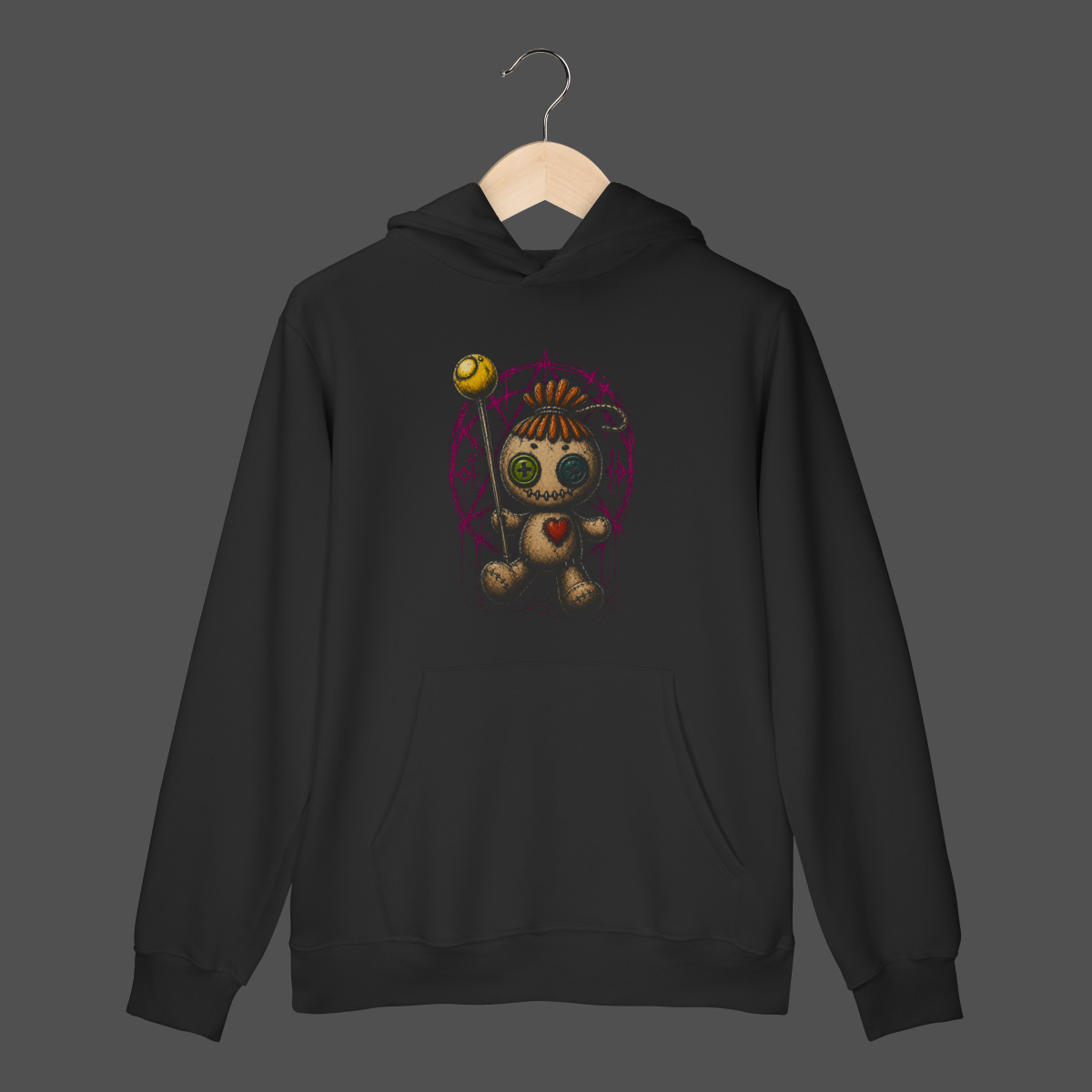 Nome do produto: Moletom Canguru Prime | Voodoo Doll