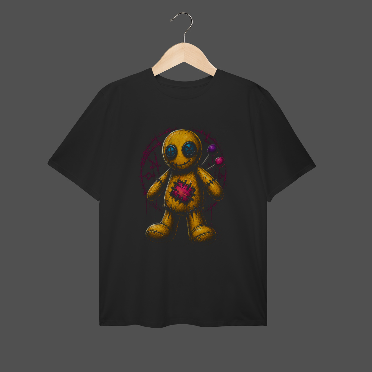 Nome do produto: Camiseta Plus Size | Voodoo Doll