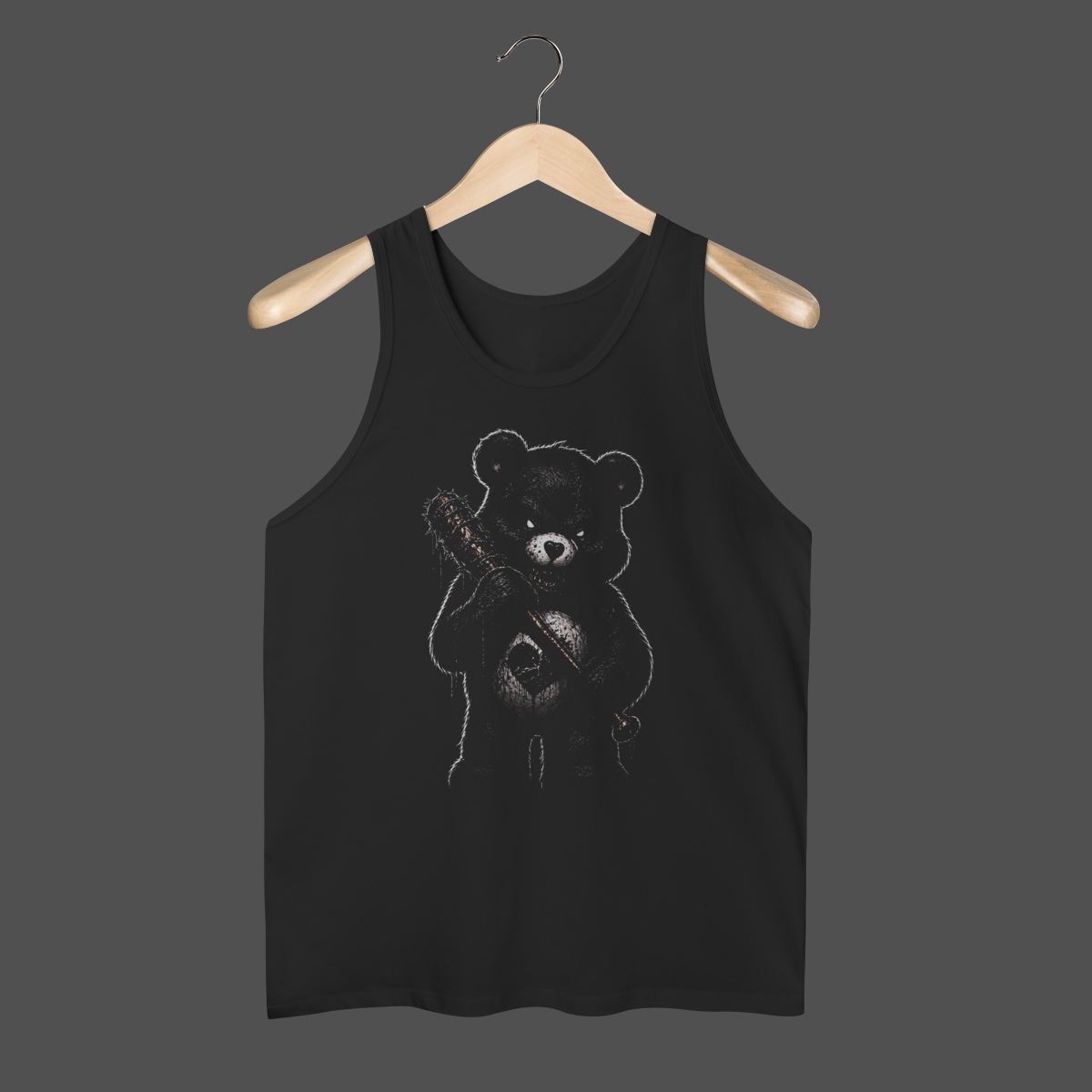 Nome do produto: Regata Quality | Urso Psicopata