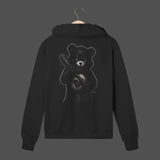 Nome do produto Moletom C/ Zíper Prime | Urso Psicopata