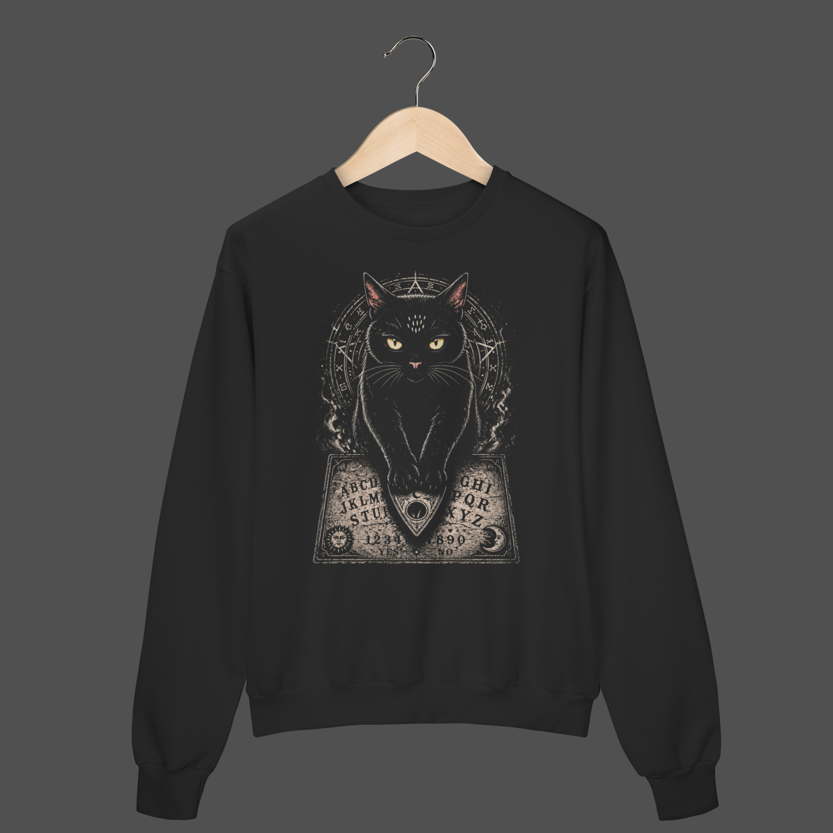 Nome do produto: Moletom Fechado Prime | Occult Cat