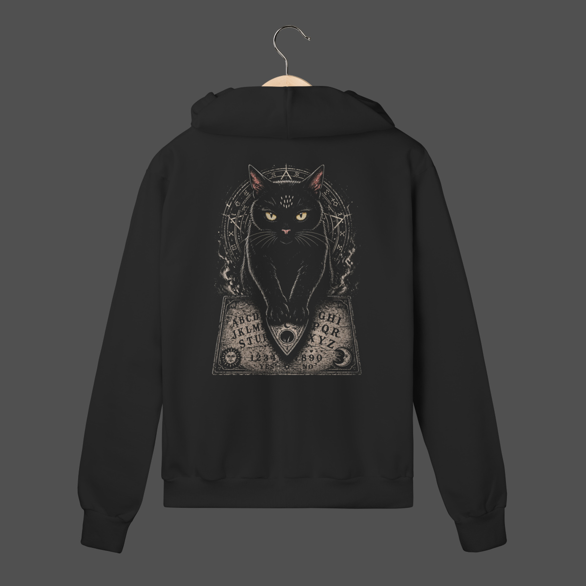Nome do produto: Moletom C/ Zíper Prime | Occult Cat