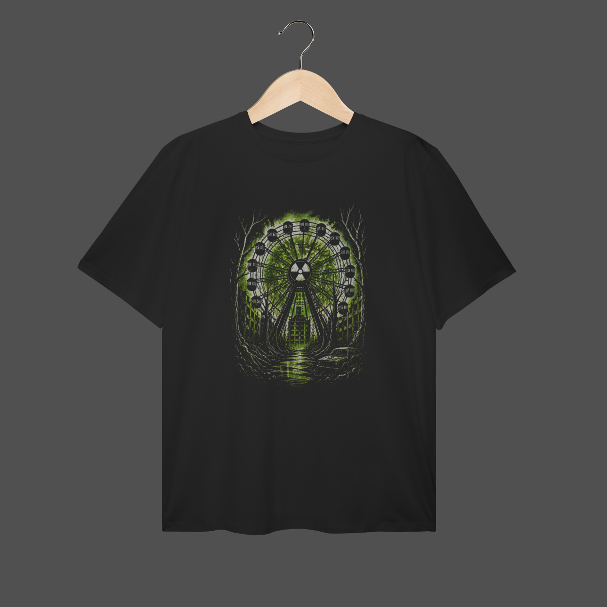 Nome do produto: Camiseta Plus Size | Pripyat – Zona de Exclusão