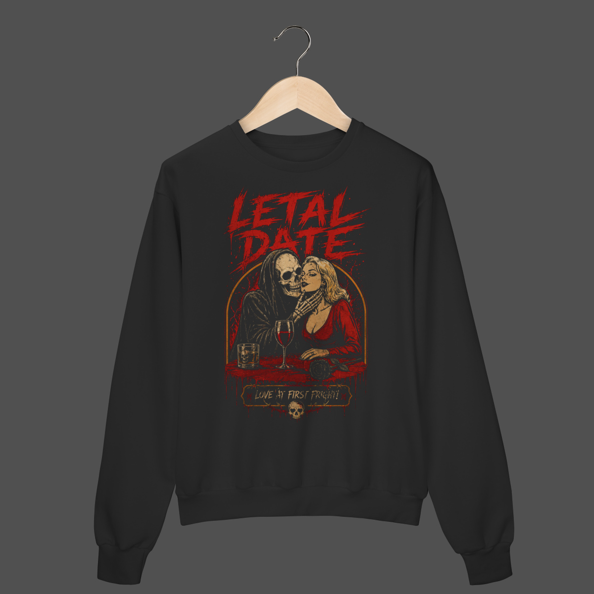 Nome do produto: Moletom Fechado Prime | Letal Date