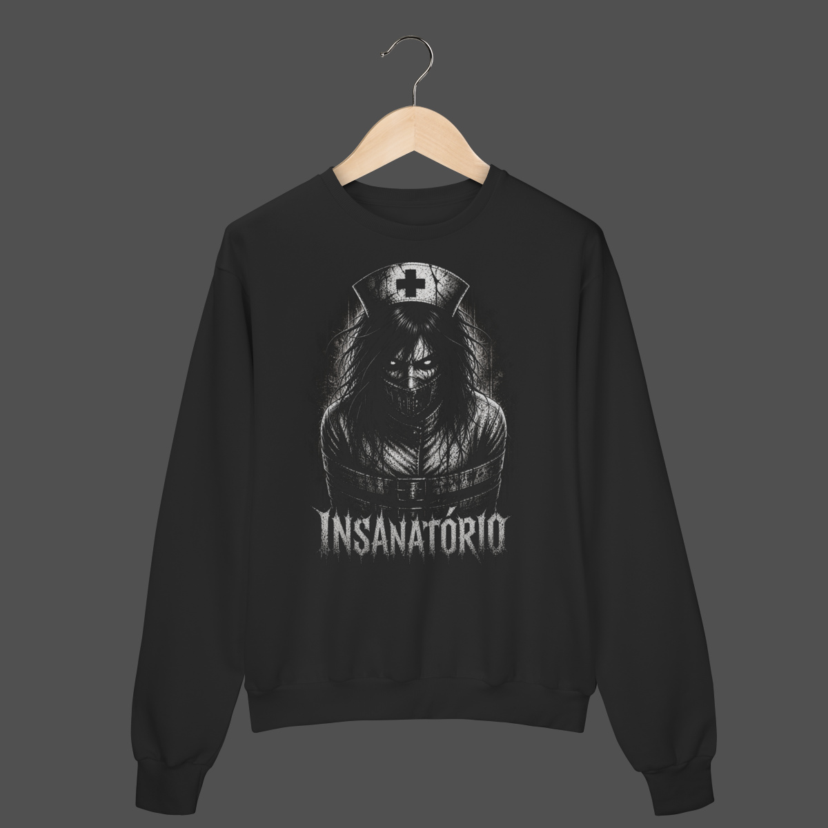 Nome do produto: Moletom Fechado Prime | Insanatório — Ruptura Total