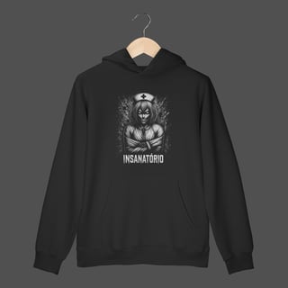 Moletom Canguru Prime | Insanatório — Despertar Sombrio