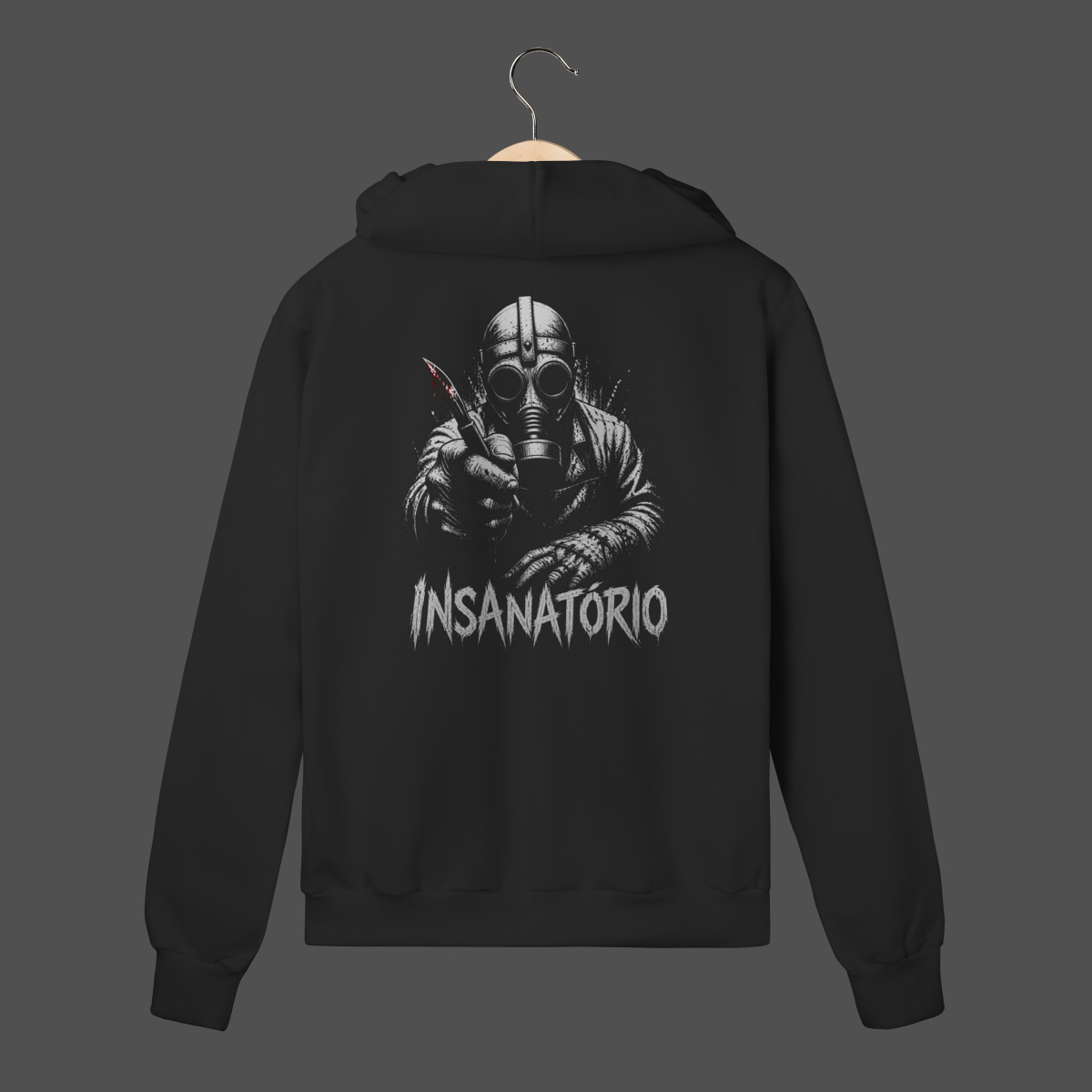 Nome do produto: Moletom C/ Zíper Prime | Insanatório — O Cirurgião