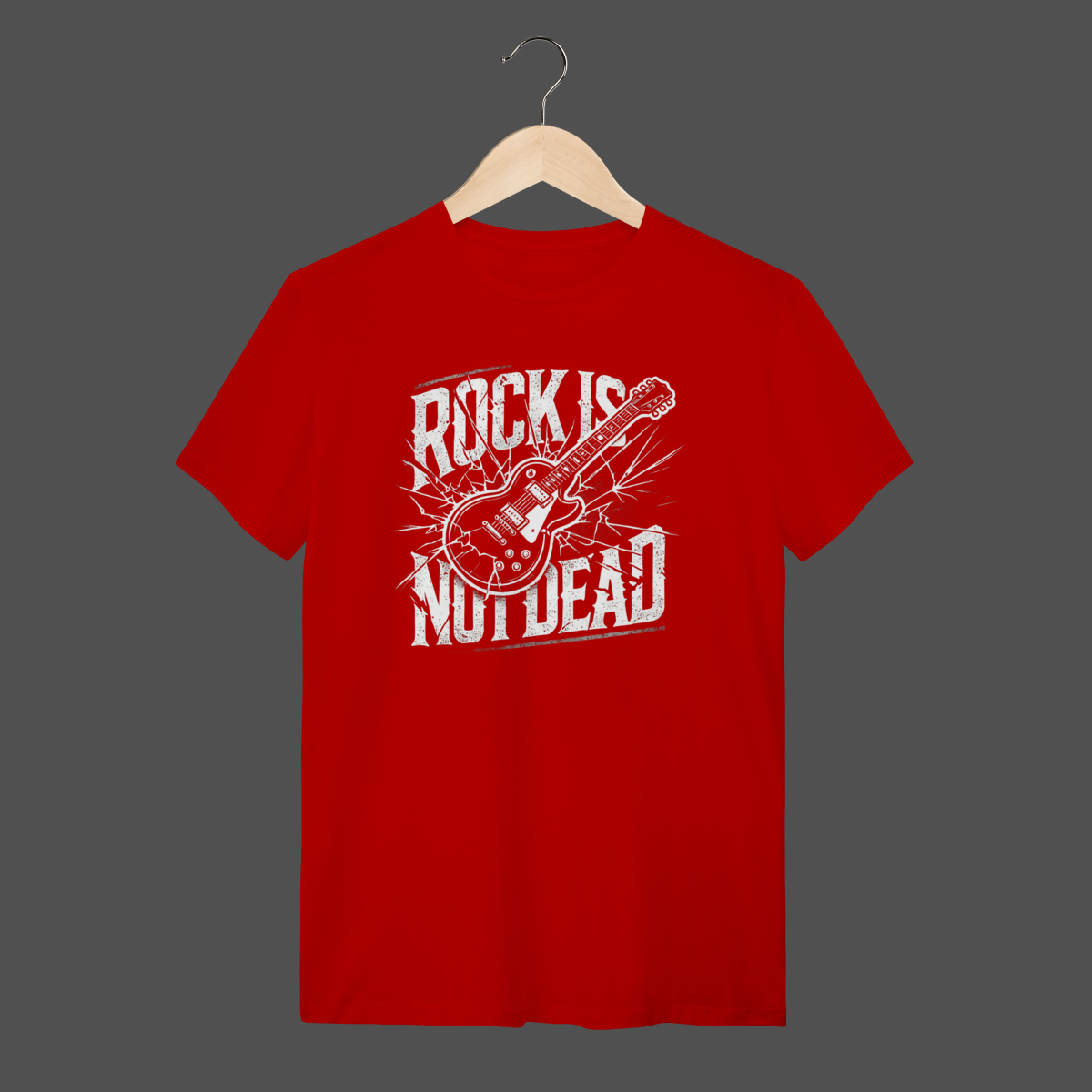 Nome do produto Camiseta Quality | Rock Is Not Dead